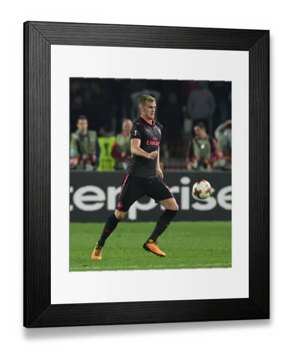 Framed Print : Rob Holding in Action: Arsenal vs. Red Star Belgrade, UEFA Europa League 2017-18 Framed Print : Rob Holding in Action: Arsenal vs. Red Star Belgrade, UEFA Europa League 2017-18