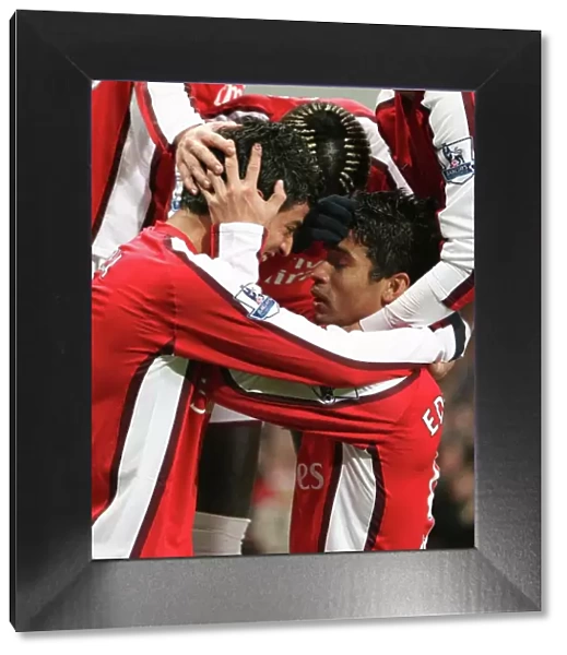 Eduardo and Carlos Vela: Unstoppable Duo Celebrates Arsenal's 4:0 FA Cup Victory
