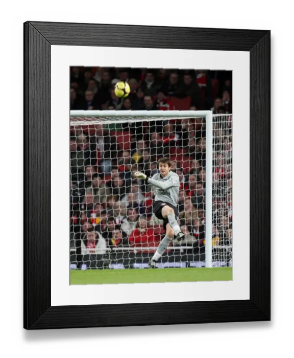 Framed Print : Arsenal's Lukasz Fabianski Shines in 4:0 FA Cup Victory over Cardiff City at Emirates Stadium (May 16, 2009)