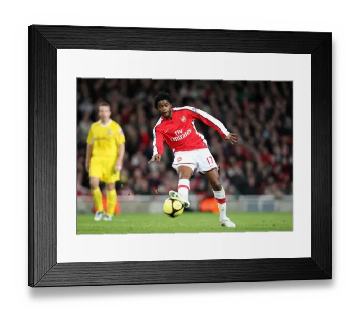 Framed Print : Alex Song's Dominant Performance: Arsenal's 4-0 FA Cup Victory over Cardiff City Framed Print : Alex Song's Dominant Performance: Arsenal's 4-0 FA Cup Victory over Cardiff City