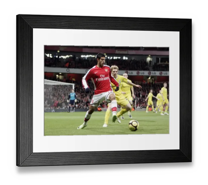 Framed Print : Arsenal's Carlos Vela Scores Brace as Gunners Crush Cardiff 4-0 in FA Cup