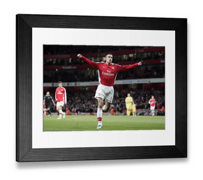 Framed Print : Robin van Persie's Brace: Arsenal's 4-0 FA Cup Victory over Cardiff City Framed Print : Robin van Persie's Brace: Arsenal's 4-0 FA Cup Victory over Cardiff City