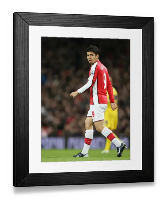 Framed Print : Arsenal's Eduardo Scores Brace in 4-0 FA Cup Win over Cardiff City, Emirates Stadium, 2009 Framed Print : Arsenal's Eduardo Scores Brace in 4-0 FA Cup Win over Cardiff City, Emirates Stadium, 2009