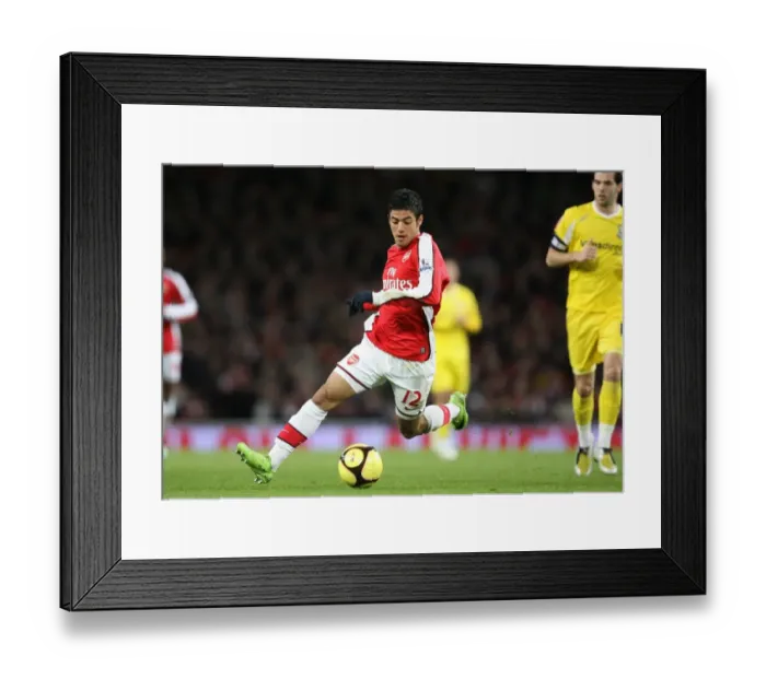 Framed Print : Arsenal's Carlos Vela Stars: 4-0 FA Cup Win Against Cardiff City Framed Print : Arsenal's Carlos Vela Stars: 4-0 FA Cup Win Against Cardiff City