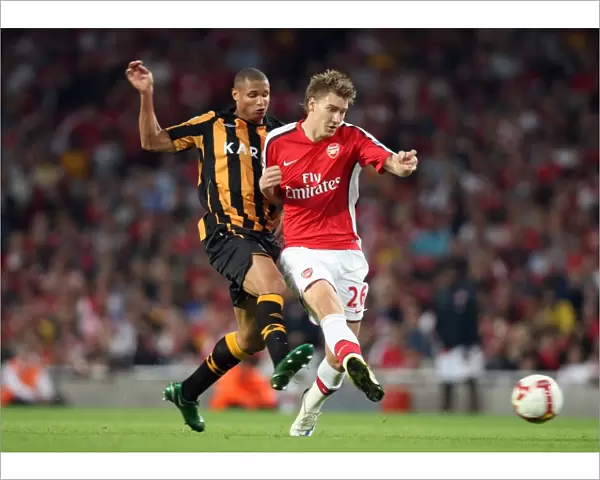Nicklas Bendtner (Arsenal) Daniel Cousin (Hull)