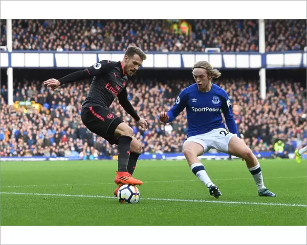 Clash at Goodison Park: Ramsey vs. Davies in Everton vs. Arsenal Premier League Showdown