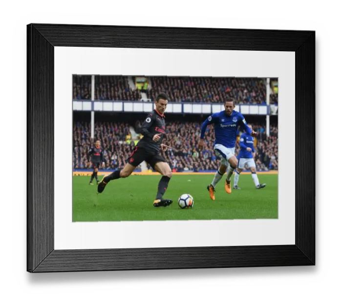 Framed Print : Clash at Goodison Park: Koscielny Faces Off Against Sigurdsson Framed Print : Clash at Goodison Park: Koscielny Faces Off Against Sigurdsson