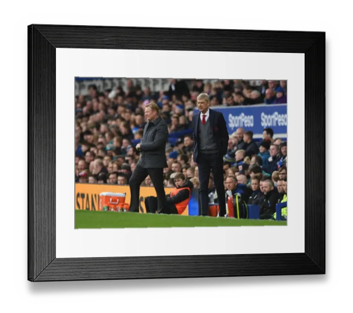 Framed Print : Arsene Wenger at Goodison Park: Premier League Clash 2017-18 (Everton vs Arsenal) Framed Print : Arsene Wenger at Goodison Park: Premier League Clash 2017-18 (Everton vs Arsenal)