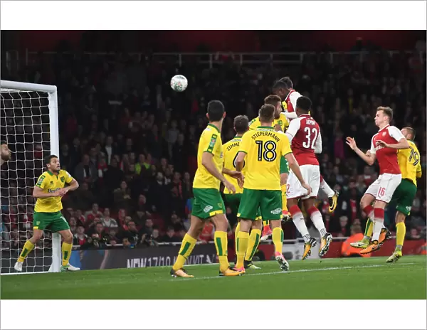 Eddie Nketiah Scores Arsenal's Second Goal Against Norwich City in Carabao Cup Fourth Round