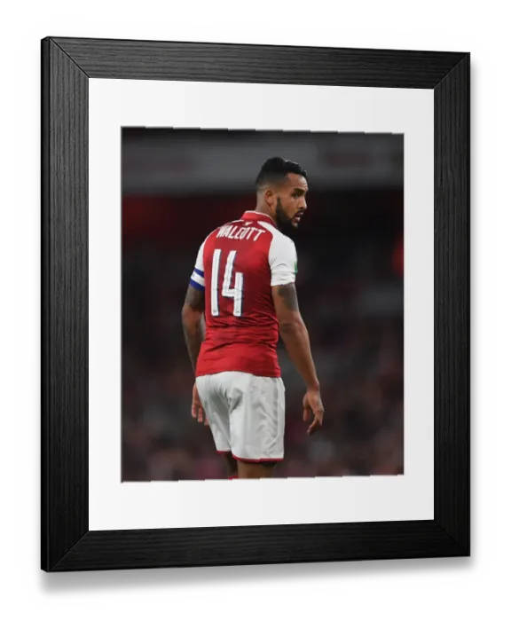 Framed Print : Theo Walcott in Action: Arsenal vs Norwich City, Carabao Cup Fourth Round, 2017-18 Framed Print : Theo Walcott in Action: Arsenal vs Norwich City, Carabao Cup Fourth Round, 2017-18