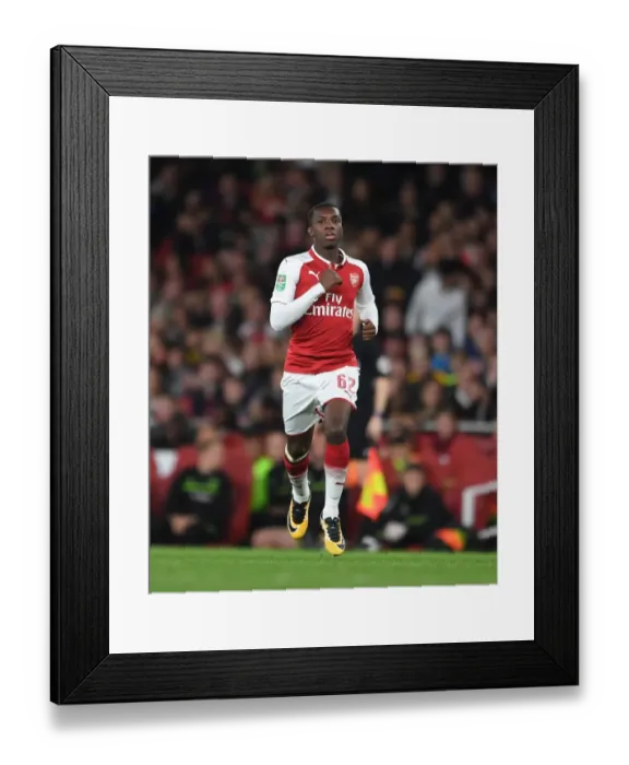 Framed Print : Eddie Nketiah Substitution: Arsenal vs Norwich City, Carabao Cup 2017-18 Framed Print : Eddie Nketiah Substitution: Arsenal vs Norwich City, Carabao Cup 2017-18