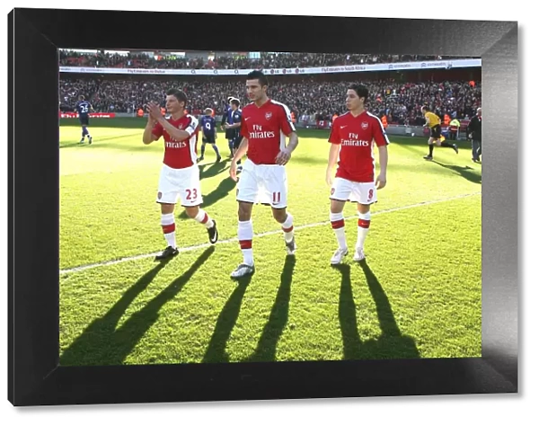 Andrey Arshavin, Robin van Persie & Samir Nasri (Arsenal)