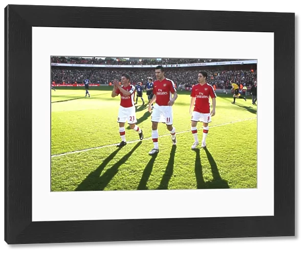 Andrey Arshavin, Robin van Persie & Samir Nasri (Arsenal)