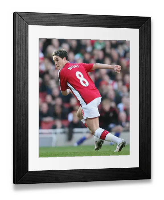 Framed Print : Samir Nasri in Action for Arsenal Against Sunderland, 2009 Framed Print : Samir Nasri in Action for Arsenal Against Sunderland, 2009