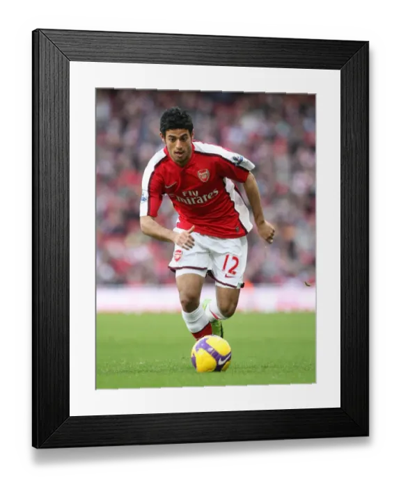 Framed Print : Carlos Vela at Arsenal: 0-0 Sunderland, Barclays Premier League, Emirates Stadium, London, 2009 Framed Print : Carlos Vela at Arsenal: 0-0 Sunderland, Barclays Premier League, Emirates Stadium, London, 2009