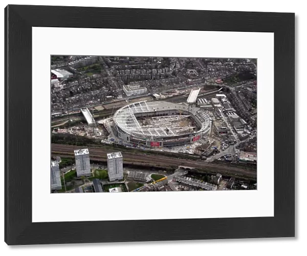 The Emirates Stadium. Emirates Stadium, Islington, Early April 2005