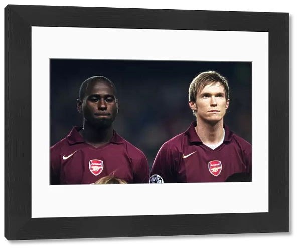 Quincy Owusu-Abeyie and Alex Hleb (Arsenal). Arsenal 0: 0 Ajax