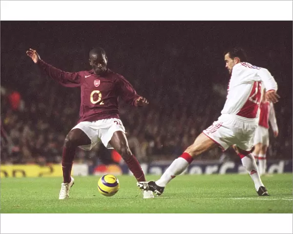 Quncy Owusu-Abeyie (Arsenal) Juanfran (Ajax). Arsenal 0: 0 Ajax