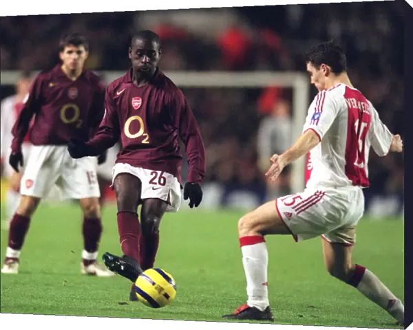 Quincy Owusu-Abeyie (Arsenal) Thomas Vermaelen (Ajax). Arsenal 0: 0 Ajax