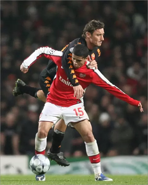 Denilson (Arsenal) Francesco Totti (Roma)