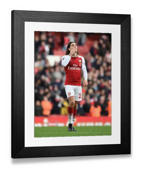 Framed Print : Hector Bellerin: Arsenal's Determined Defender in Action against Swansea City Framed Print : Hector Bellerin: Arsenal's Determined Defender in Action against Swansea City