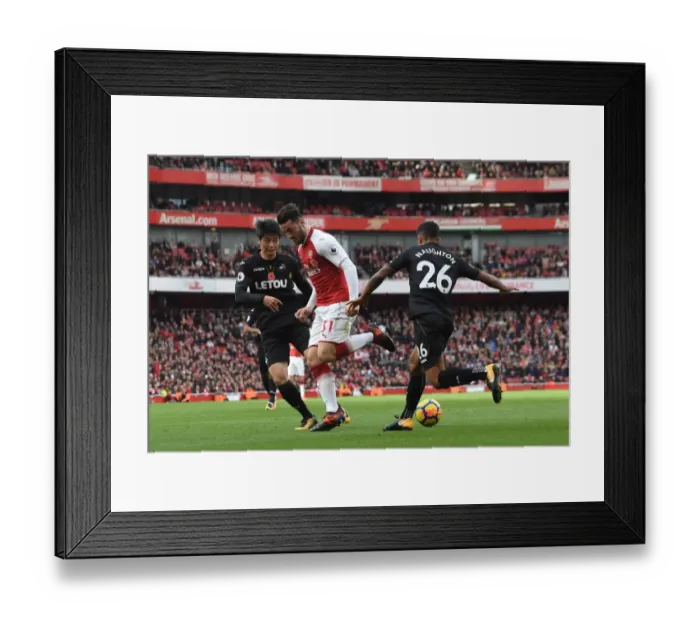 Framed Print : Sead Kolasinac (Arsenal) Ki Sung-Yeung and Kyle Naughton (Swansea) Framed Print : Sead Kolasinac (Arsenal) Ki Sung-Yeung and Kyle Naughton (Swansea)