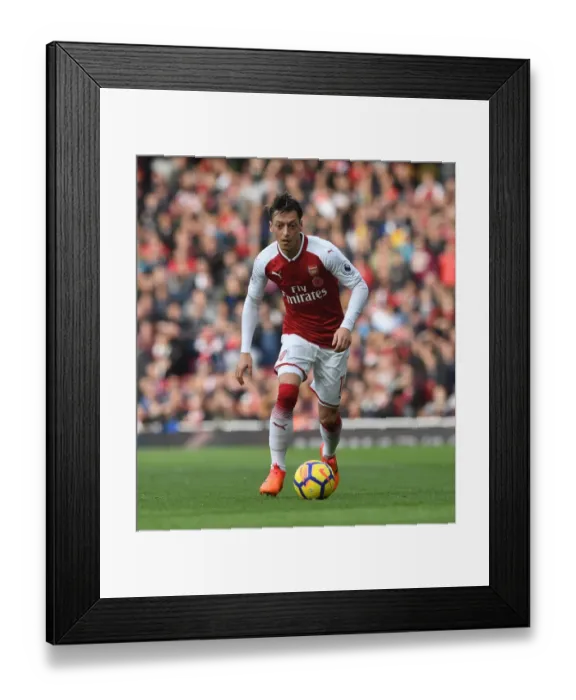 Framed Print : Mesut Ozil (Arsenal). Arsenal 2: 1 Swansea City. Premier League. Emirates Stadium Framed Print : Mesut Ozil (Arsenal). Arsenal 2: 1 Swansea City. Premier League. Emirates Stadium