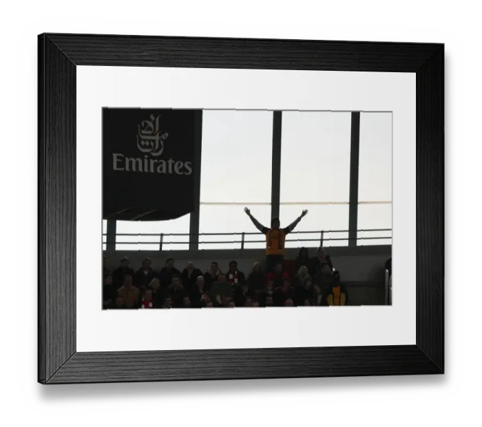 Framed Print : Arsenal fan Framed Print : Arsenal fan