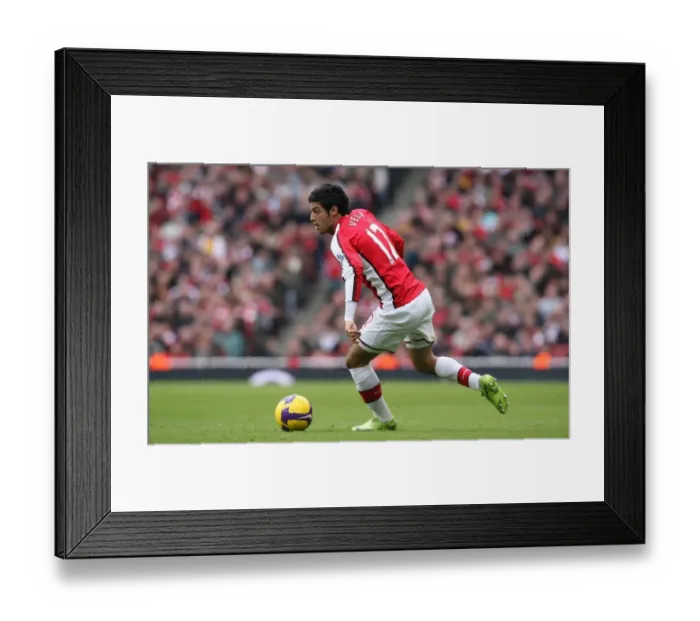 Framed Print : Carlos Vela: Arsenal Striker in Action at Emirates Stadium, 2009