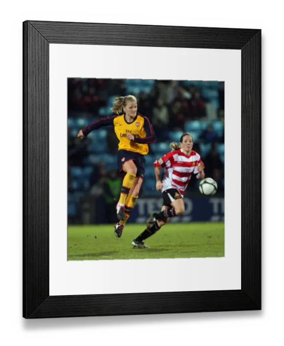 Framed Print : Katie Chapman (Arsenal) Vicki Exley (Doncaster) Framed Print : Katie Chapman (Arsenal) Vicki Exley (Doncaster)