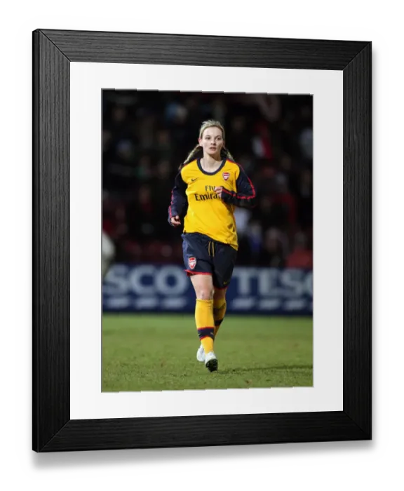 Framed Print : Arsenal Women's Unstoppable Force: Suzanne Grant's Five-Goal Blitz in FA Premier League Cup Final