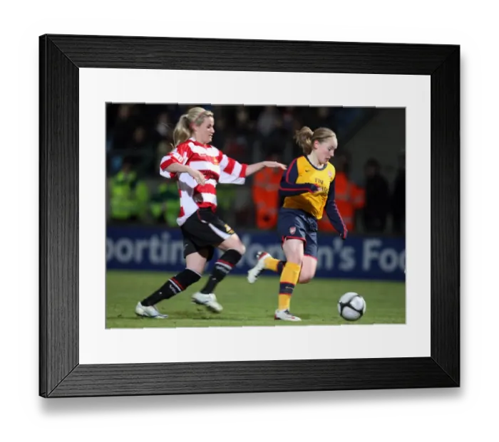 Framed Print : Kim Little (Arsenal) Natasha Hughes (Doncaster) Framed Print : Kim Little (Arsenal) Natasha Hughes (Doncaster)