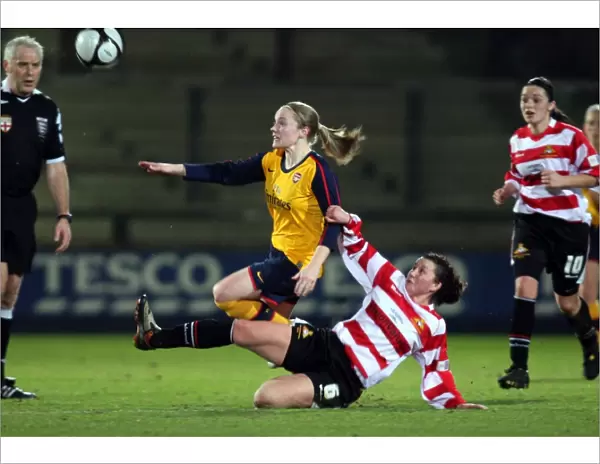 Arsenal's Kim Little and Amy Turner Shine in 5-0 League Cup Final Victory over Doncaster Rovers Belles