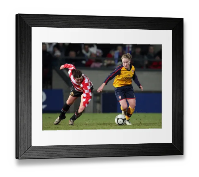 Framed Print : Kim Little (Arsenal) Amy Turner (Doncaster) Framed Print : Kim Little (Arsenal) Amy Turner (Doncaster)