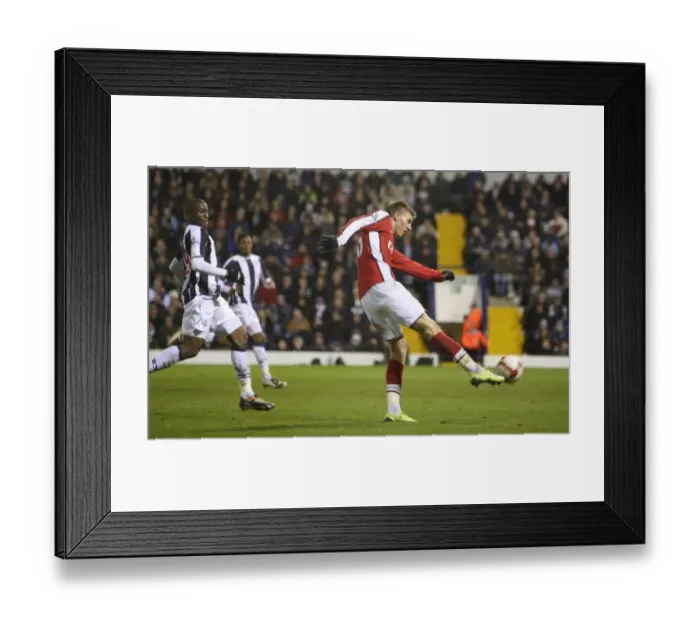 Framed Print : Bendtner Scores Stunner: Arsenal Cruise Past West Brom 3-1 Framed Print : Bendtner Scores Stunner: Arsenal Cruise Past West Brom 3-1