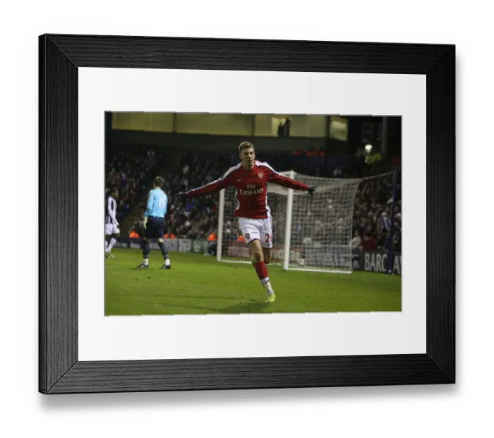 Framed Print : Bendtner's Brilliant Hat-Trick: Arsenal Crushes West Brom 3-1 Framed Print : Bendtner's Brilliant Hat-Trick: Arsenal Crushes West Brom 3-1