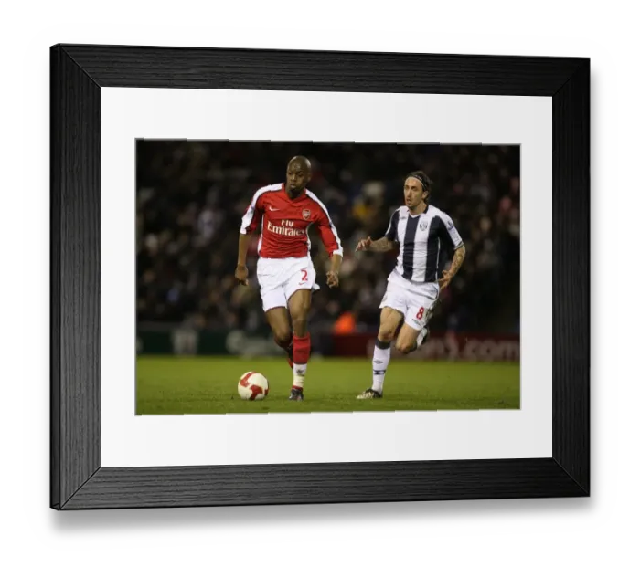 Framed Print : Abou Diaby (Arsenal) Jonathan Greening (West Brom) Framed Print : Abou Diaby (Arsenal) Jonathan Greening (West Brom)