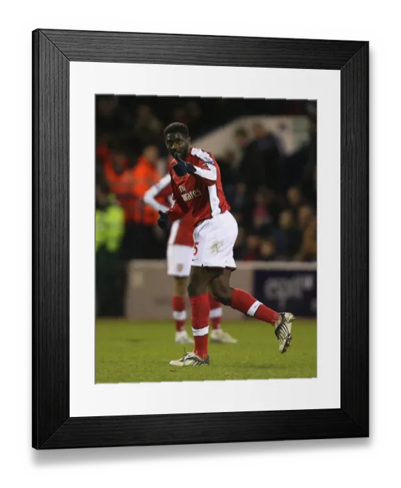 Framed Print : Kolo Toure (Arsenal) Framed Print : Kolo Toure (Arsenal)