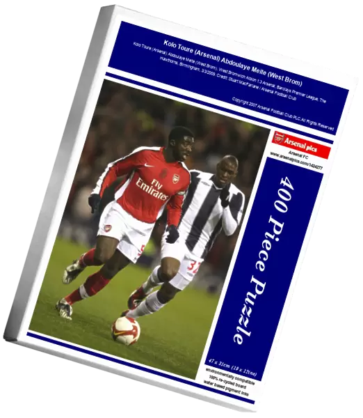Kolo Toure (Arsenal) Abdoulaye Meite (West Brom)