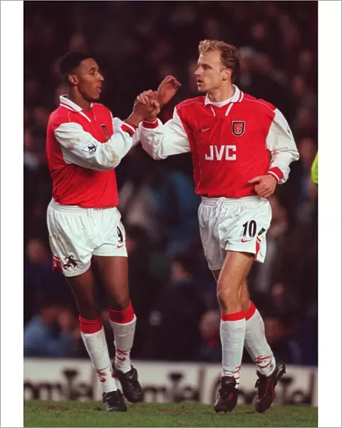 Dennis Bergkamp and Nicolas Anelka: A Classic Arsenal Goal Celebration