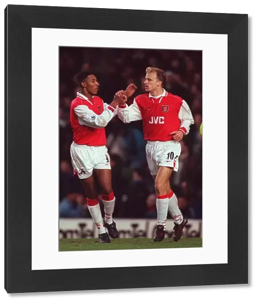 Dennis Bergkamp and Nicolas Anelka: A Classic Arsenal Goal Celebration