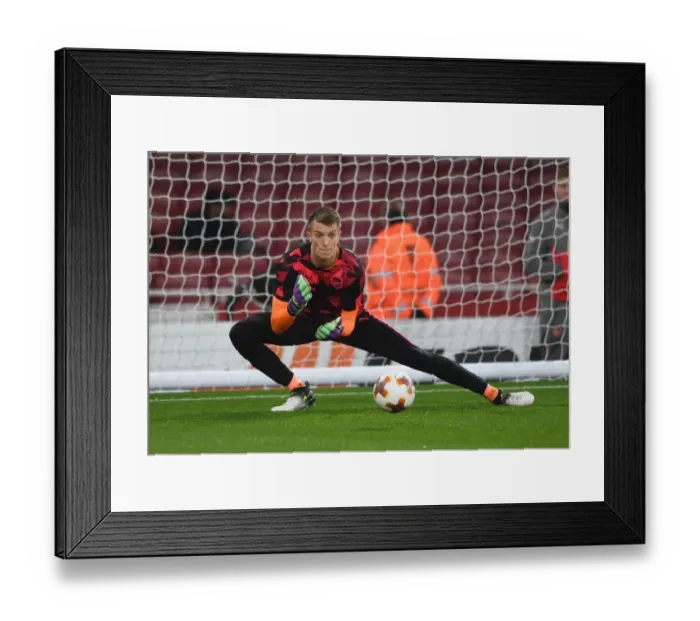 Framed Print : Arsenal FC: Matt Macey Prepares for Europa League Clash Against Crvena Zvezda Framed Print : Arsenal FC: Matt Macey Prepares for Europa League Clash Against Crvena Zvezda