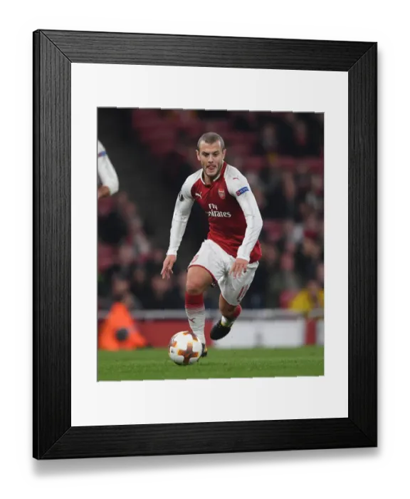 Framed Print : Jack Wilshere in Action: Arsenal vs Crvena Zvezda, Europa League 2017 Framed Print : Jack Wilshere in Action: Arsenal vs Crvena Zvezda, Europa League 2017