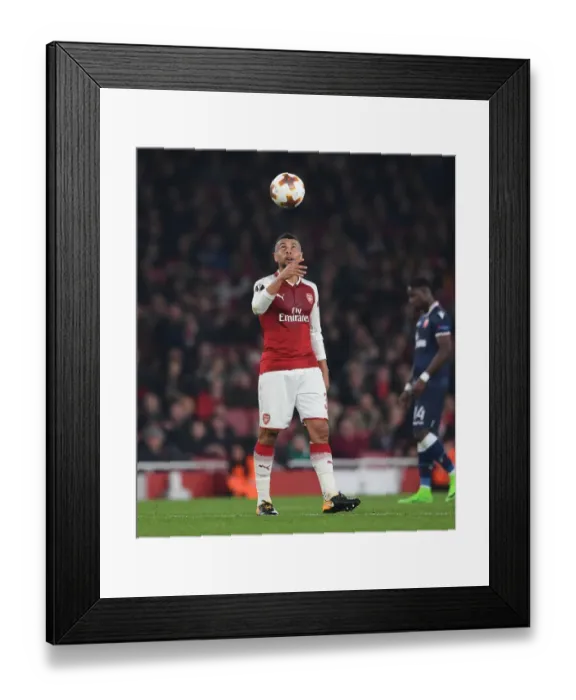 Framed Print : Francis Coquelin in Action for Arsenal against Crvena Zvezda, UEFA Europa League 2017 Framed Print : Francis Coquelin in Action for Arsenal against Crvena Zvezda, UEFA Europa League 2017