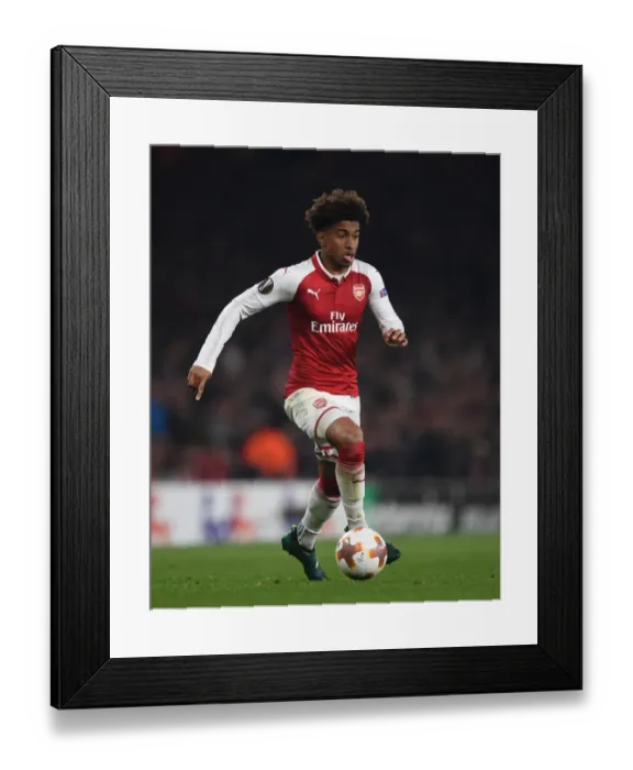 Framed Print : Reiss Nelson in Action: Arsenal vs Crvena Zvezda, Europa League 2017 Framed Print : Reiss Nelson in Action: Arsenal vs Crvena Zvezda, Europa League 2017