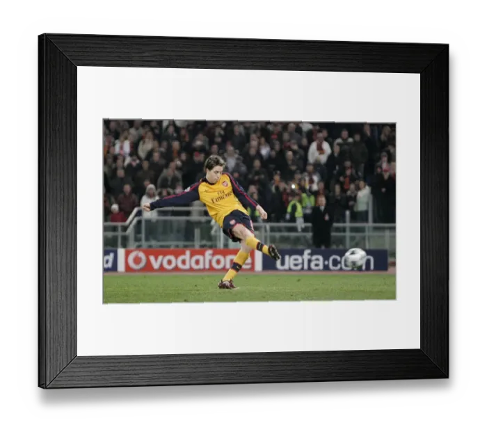 Framed Print : Samir Nasri scores for Arsenal from the penalty spot Framed Print : Samir Nasri scores for Arsenal from the penalty spot