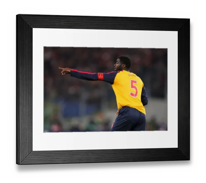 Framed Print : Kolo Toure (Arsenal) Framed Print : Kolo Toure (Arsenal)
