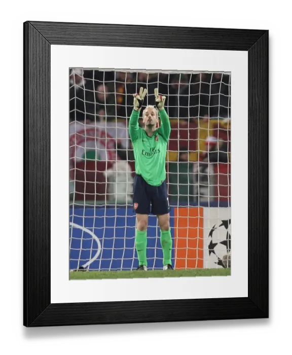 Framed Print : Manuel Almunia's Penalty Heartbreak: AS Roma 1-0 Arsenal in UEFA Champions League Framed Print : Manuel Almunia's Penalty Heartbreak: AS Roma 1-0 Arsenal in UEFA Champions League
