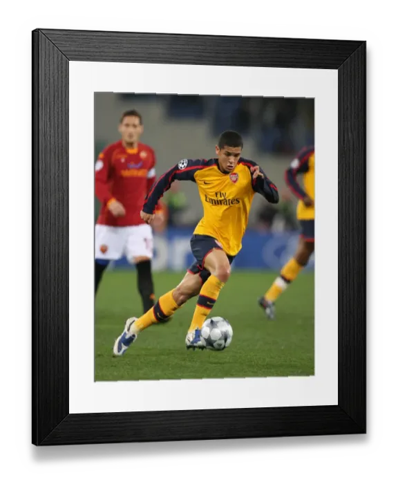 Framed Print : Denilson's Heartbreaking Penalty: Arsenal vs. AS Roma, UEFA Champions League 2009 Framed Print : Denilson's Heartbreaking Penalty: Arsenal vs. AS Roma, UEFA Champions League 2009