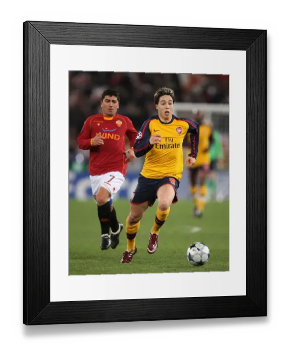 Framed Print : AS Roma Advances Past Arsenal in Penalty Shootout: Nasri vs. Pizarro Framed Print : AS Roma Advances Past Arsenal in Penalty Shootout: Nasri vs. Pizarro